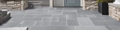 Classic Thermal Bluestone Pavers &dash; Premium paving stones with a smooth, thermal finish for elegant outdoor spaces